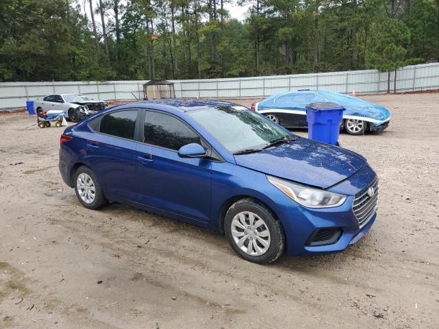 3KPC24A63ME150800 - 2021 HYUNDAI ACCENT SE BLUE photo 4