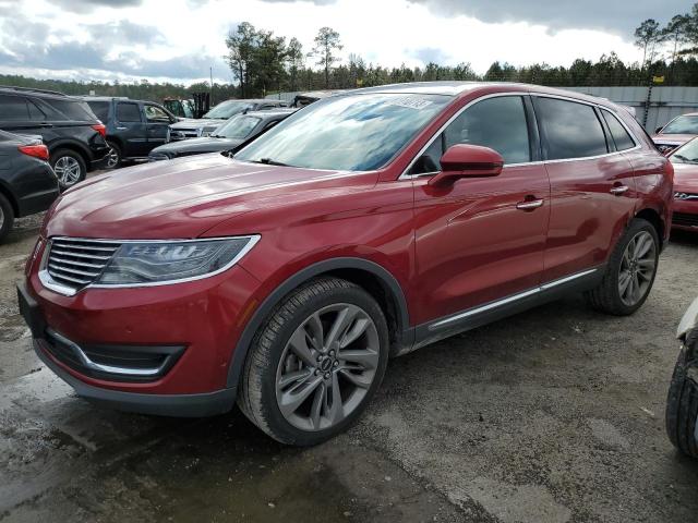 2LMPJ8LP6GBL82143 - 2016 LINCOLN MKX RESERVE RED photo 1