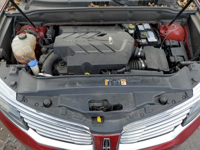 2LMPJ8LP6GBL82143 - 2016 LINCOLN MKX RESERVE RED photo 12