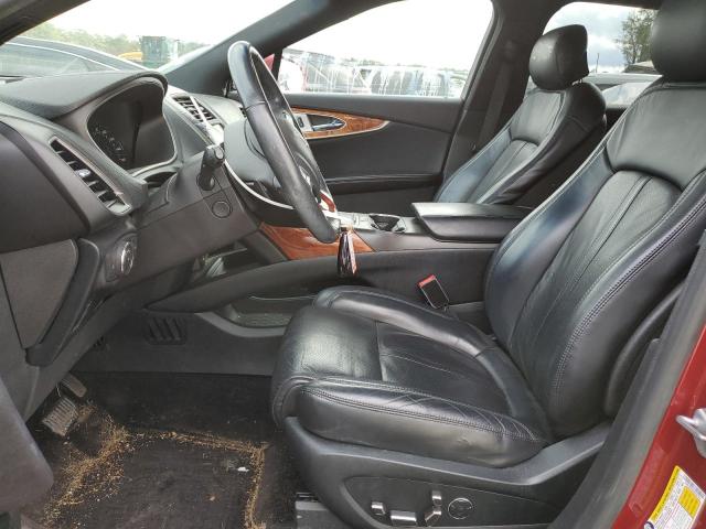 2LMPJ8LP6GBL82143 - 2016 LINCOLN MKX RESERVE RED photo 7