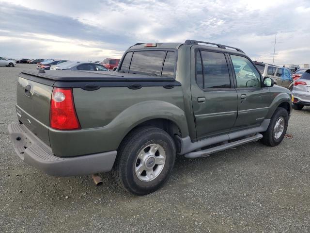 1FMZU77E71UB36170 - 2001 FORD EXPLORER S GREEN photo 3