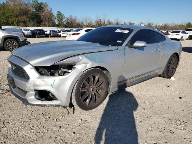 1FA6P8TH0G5206153 - 2016 FORD MUSTANG SILVER photo 1