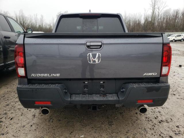 5FPYK3F57PB044663 - 2023 HONDA RIDGELINE RTL GRAY photo 6