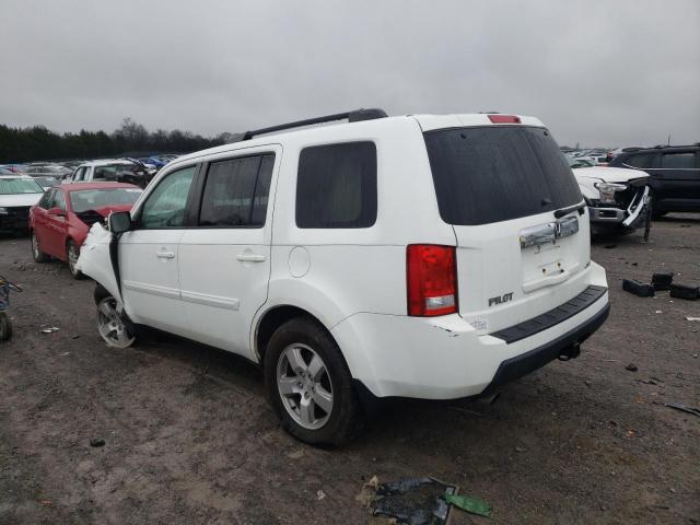 5FNYF4H41BB034758 - 2011 HONDA PILOT EX WHITE photo 2