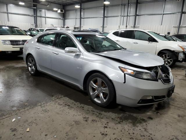 19UUA9F59CA008541 - 2012 ACURA TL SILVER photo 4