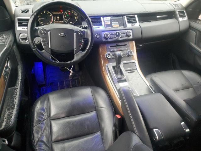 SALSF2D46BA710266 - 2011 LAND ROVER RANGE ROVE HSE BLACK photo 8