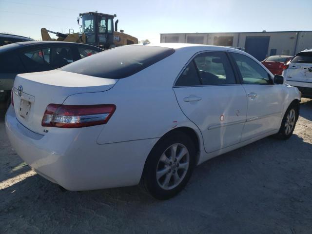 4T4BF3EK7BR149263 - 2011 TOYOTA CAMRY BASE WHITE photo 3