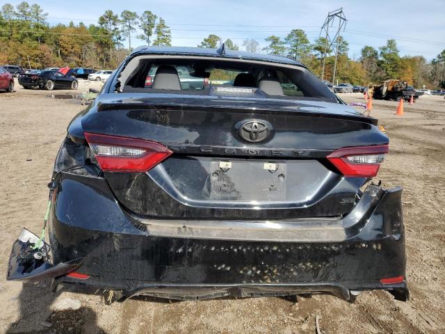 4T1G11AK0NU663100 - 2022 TOYOTA CAMRY SE BLACK photo 6