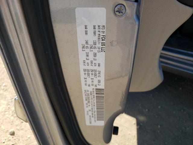 2C4RC1BGXGR189822 - 2016 CHRYSLER TOWN & COU TOURING Plata foto 13