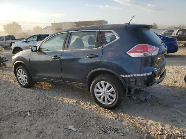 KNMAT2MV4GP738088 - 2016 NISSAN ROGUE S ლურჯი ფოტო 2