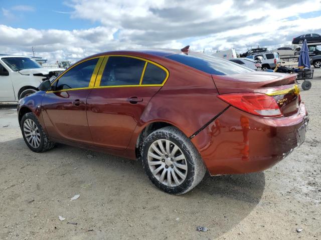 W04GN5EC6B1011432 - 2011 BUICK REGAL CXL ORANGE photo 2