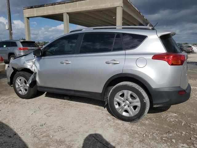 2T3ZFREV3EW086812 - 2014 TOYOTA RAV4 LE SILVER photo 2