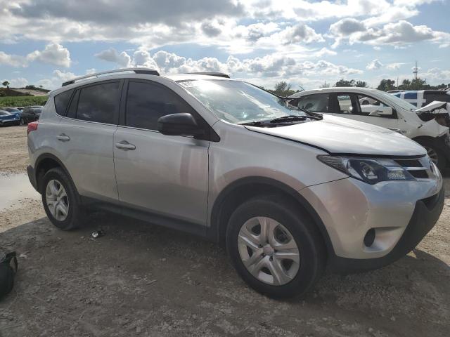 2T3ZFREV3EW086812 - 2014 TOYOTA RAV4 LE SILVER photo 4
