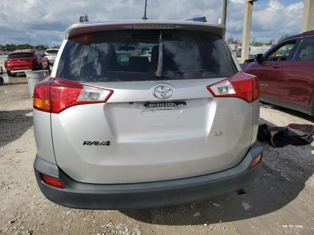 2T3ZFREV3EW086812 - 2014 TOYOTA RAV4 LE SILVER photo 6