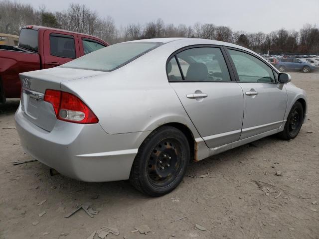 2HGFA1F59AH327883 - 2010 HONDA CIVIC LX SILVER photo 3