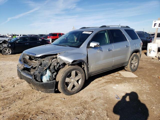 1GKKRSED4BJ357205 - 2011 GMC ACADIA SLT-2 SILVER photo 1