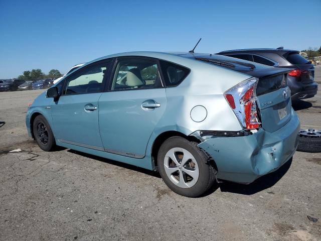 JTDKN3DU8C5469997 - 2012 TOYOTA PRIUS ლურჯი ფოტო 2
