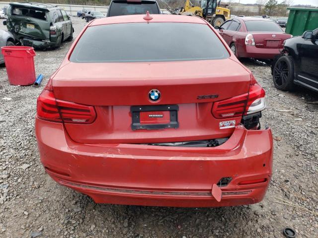 WBA8E9G56GNT82782 - 2016 BMW 328 I SULEV RED photo 6