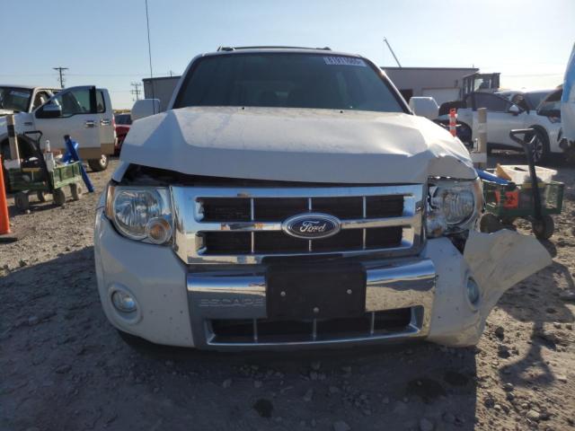 1FMCU0E75CKB28195 - 2012 FORD ESCAPE LIMITED 白色 照片 5