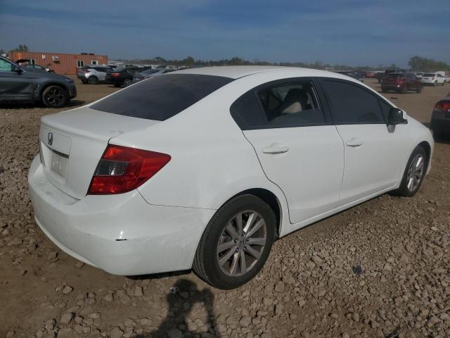 19XFB2F89CE075532 - 2012 HONDA CIVIC EX WHITE photo 3