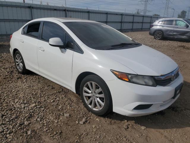 19XFB2F89CE075532 - 2012 HONDA CIVIC EX WHITE photo 4