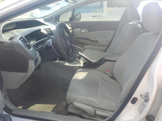 19XFB2F89CE075532 - 2012 HONDA CIVIC EX WHITE photo 7