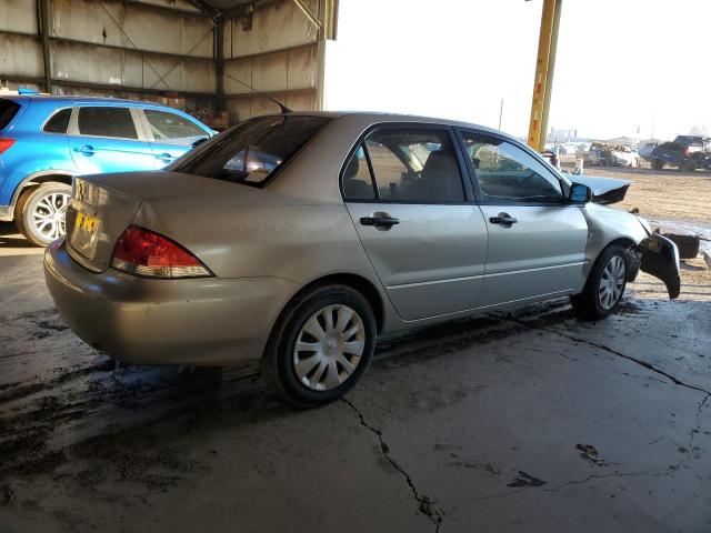 JA3AJ26E16U062572 - 2006 MITSUBISHI LANCER ES BEIGE photo 3