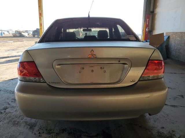 JA3AJ26E16U062572 - 2006 MITSUBISHI LANCER ES BEIGE photo 6