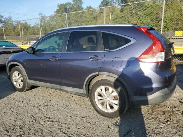 JHLRM4H70CC028391 - 2012 HONDA CR-V EXL ლურჯი ფოტო 2