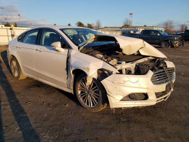 3FA6P0H96ER360363 - 2014 FORD FUSION SE WHITE photo 4