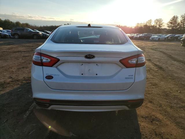 3FA6P0H96ER360363 - 2014 FORD FUSION SE WHITE photo 6