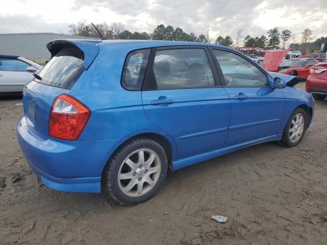 KNAFE161865345674 - 2006 KIA SPECTRA5 BLUE photo 3