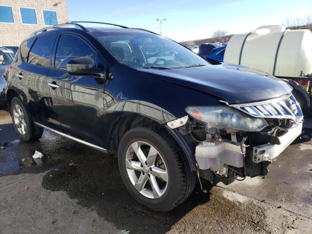 JN8AZ1MW1AW137465 - 2010 NISSAN MURANO S BLACK photo 4