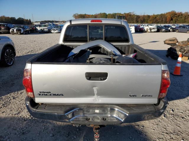5TEJU62N15Z039286 - 2005 TOYOTA TACOMA DOUBLE CAB PRERUNNER SILVER photo 6