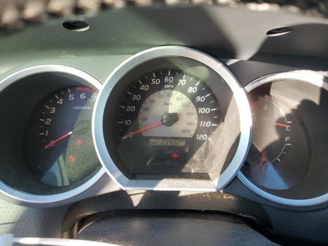 5TEJU62N15Z039286 - 2005 TOYOTA TACOMA DOUBLE CAB PRERUNNER SILVER photo 9