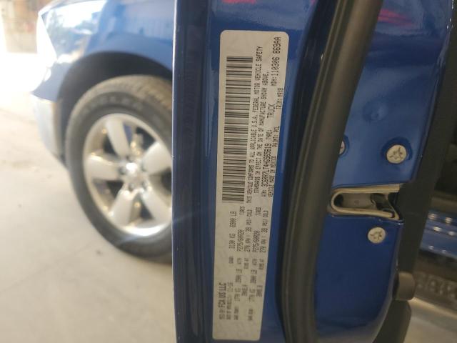 3C6RR7LT4HG565619 - 2017 RAM 1500 SLT 蓝色 照片 12