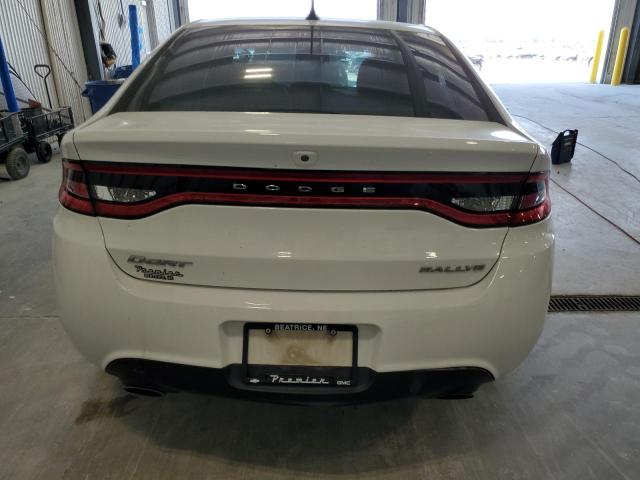 1C3CDFBB0FD174434 - 2015 DODGE DART SXT თეთრი ფოტო 6