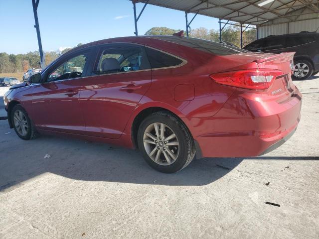 5NPE24AF9FH184098 - 2015 HYUNDAI SONATA SE RED photo 2