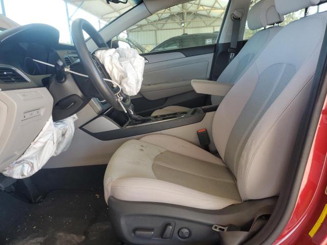 5NPE24AF9FH184098 - 2015 HYUNDAI SONATA SE RED photo 7