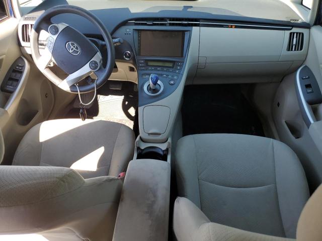 JTDKN3DU2A0200145 - 2010 TOYOTA PRIUS BLUE photo 8