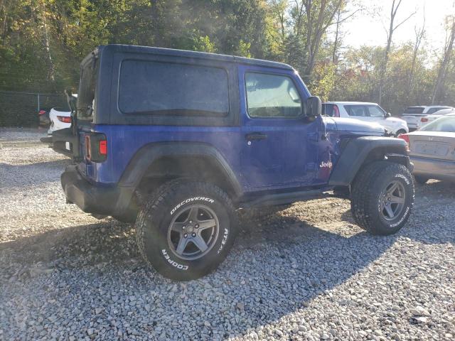 1C4GJXAG3KW535047 - 2019 JEEP WRANGLER SPORT Көк фото 3