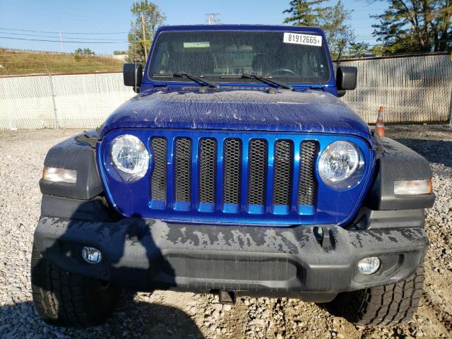 1C4GJXAG3KW535047 - 2019 JEEP WRANGLER SPORT Көк фото 5