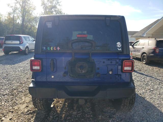 1C4GJXAG3KW535047 - 2019 JEEP WRANGLER SPORT Көк фото 6