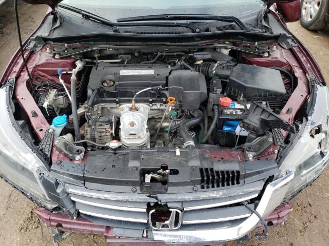 1HGCR2F80DA149456 - 2013 HONDA ACCORD EXL BURGUNDY photo 11