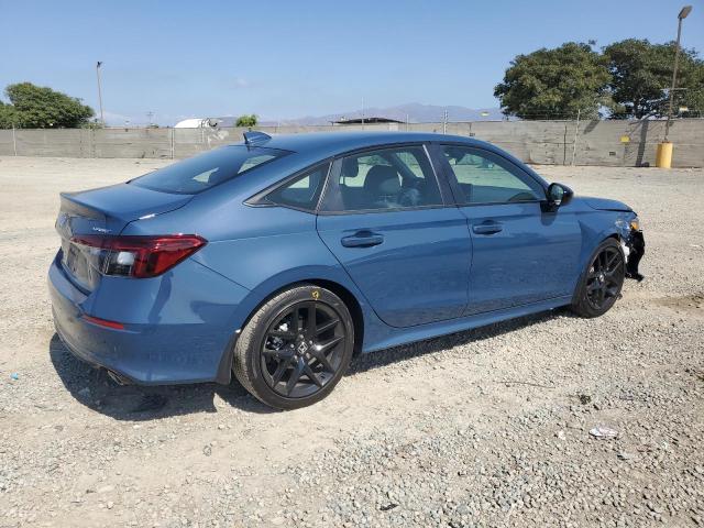 2HGFE2F59SH585638 - 2025 HONDA CIVIC SPORT BLUE photo 3