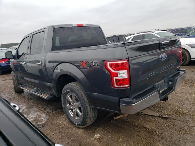 1FTEW1EP2LKD20364 - 2020 FORD F150 SUPERCREW GRAY photo 2