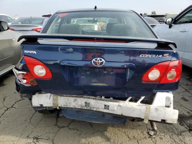 1NXBR32E85Z387353 - 2005 TOYOTA COROLLA CE BLUE photo 6