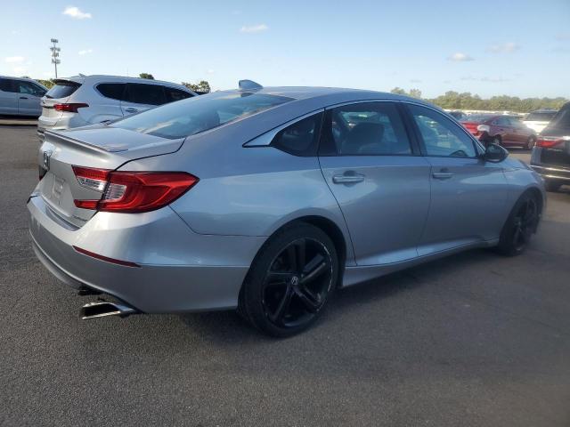 1HGCV1F33KA040495 - 2019 HONDA ACCORD SPORT Argent photo 3