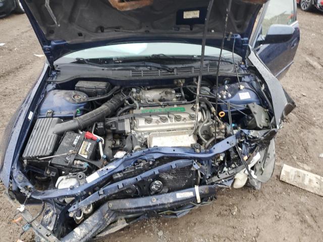 JHMCG66571C010389 - 2001 HONDA ACCORD LX BLUE photo 11