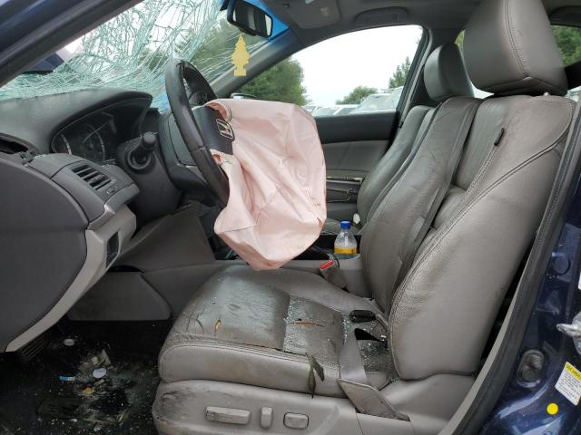 1HGCP2F84AA028012 - 2010 HONDA ACCORD EXL BLUE photo 7